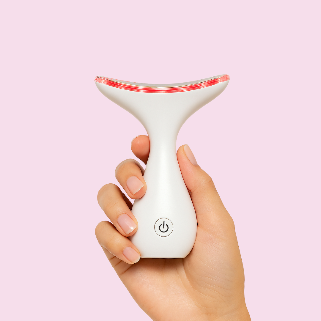 4-in-1 Glow-Boosting Skincare Wand with Red Light Therapy